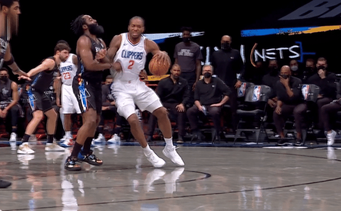 詹姆斯·哈登|同样31岁！格里芬又单打哈登，硬撞却撞不动，09状元探花对决太激烈