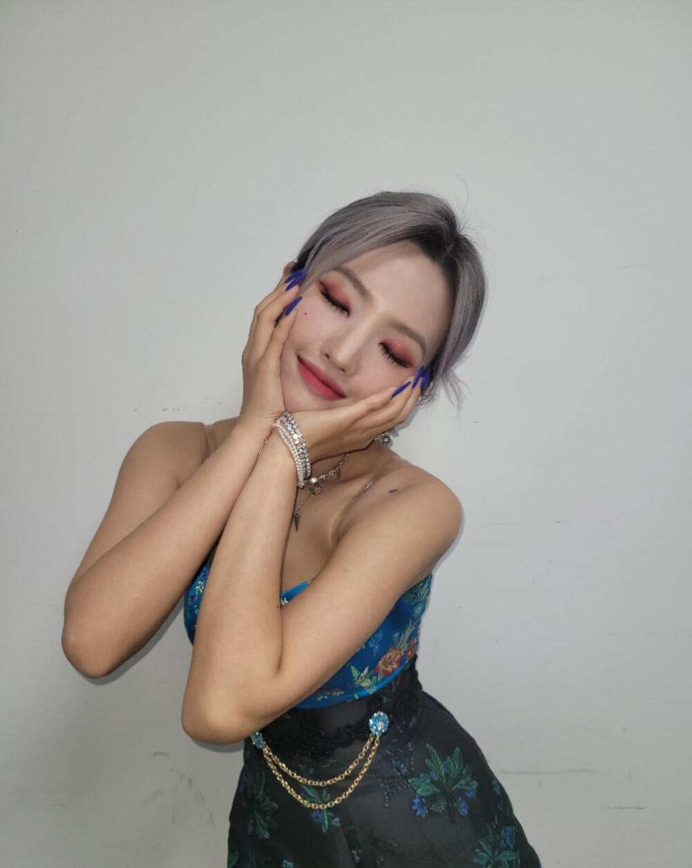 宋雨琦|(G)I-DLE以5人形式重新出发，宋雨琦，Minnie和叶舒华亮相录音室