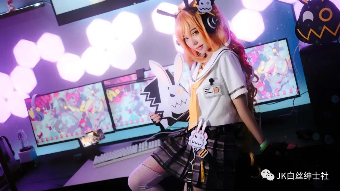 安琪拉|cos:王者荣耀?安琪拉时之奇旅cos正片@nico酱