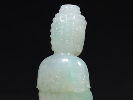 翡翠|?清代，翡翠释迦牟尼随身佛