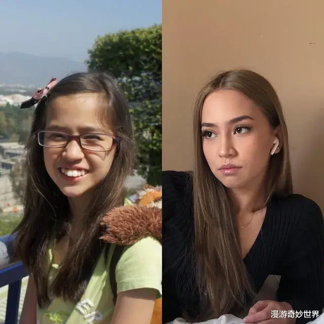 外国网友过去vs现在的对比照，这真的是同一个人？