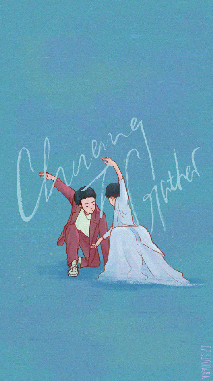 bilibili|B站被这对CP刷屏了，红西装和白色汉服，绝美啊！