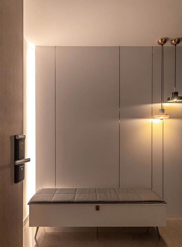 第一次装修105㎡新房,分享心得:经典黑白灰配色,越简约越高级