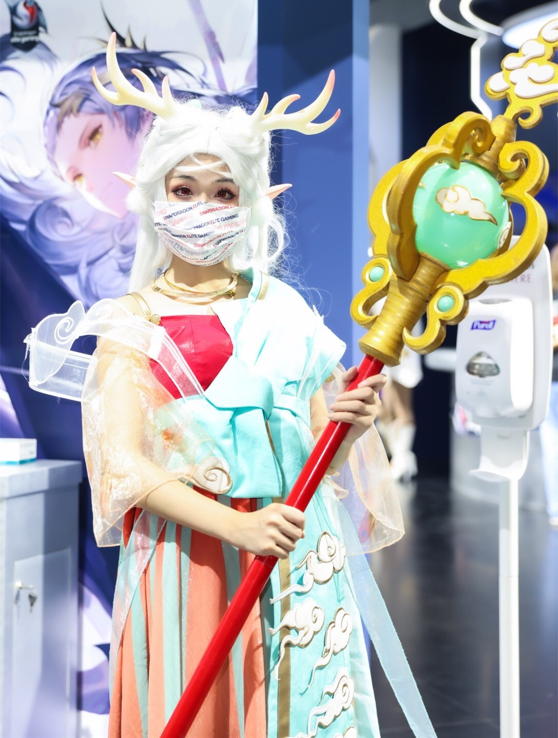 小姐姐|2021CJ 展会王者荣耀COS人物大比拼，众多小姐姐秀出高颜值皮肤！