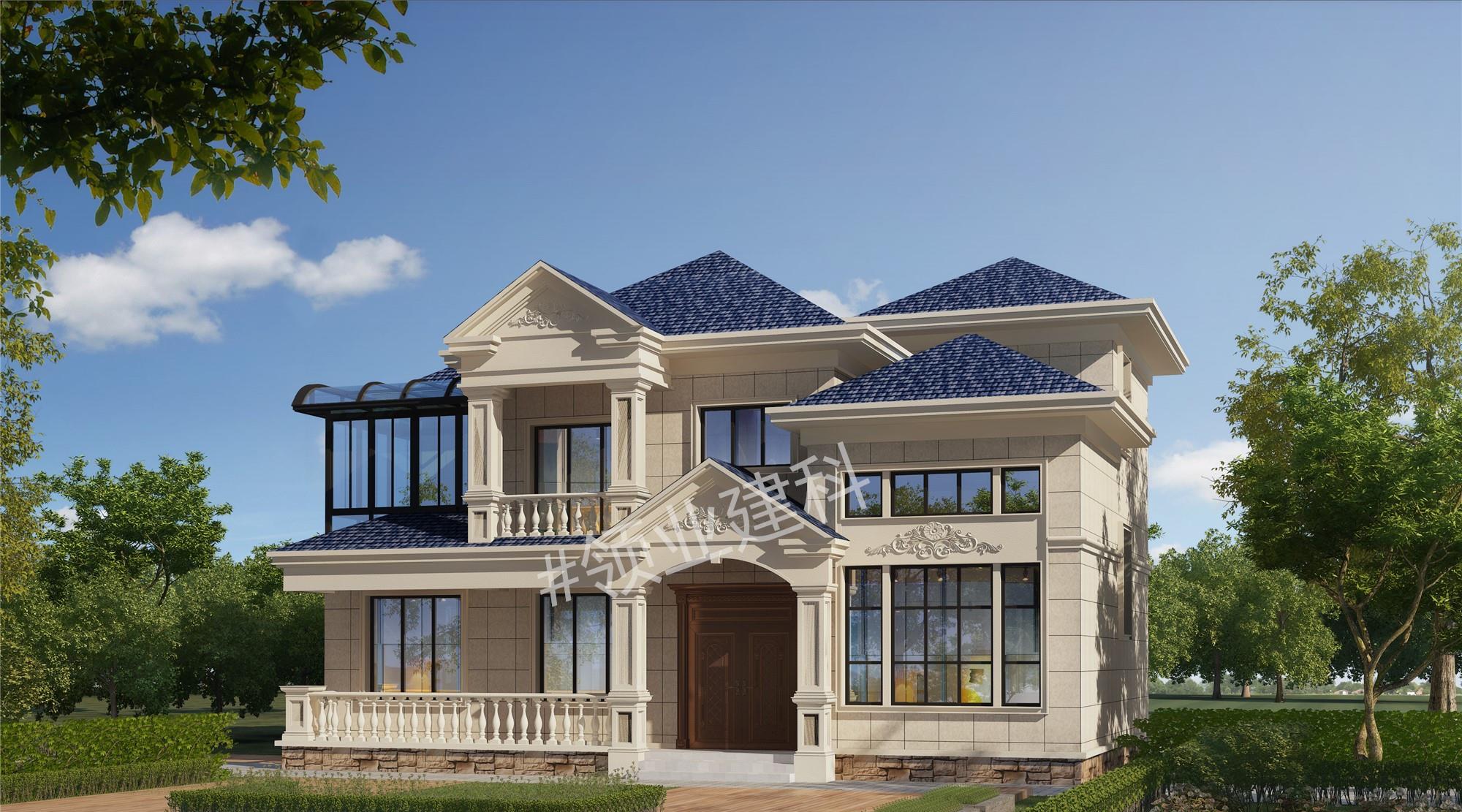 8款农村“最实用”的二层别墅，设计经典，非常值得做建房参考