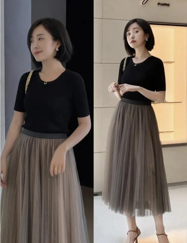 静静时尚达人|小个子的中年女性如何穿搭？学会这3个技巧，变得高挑有魅力