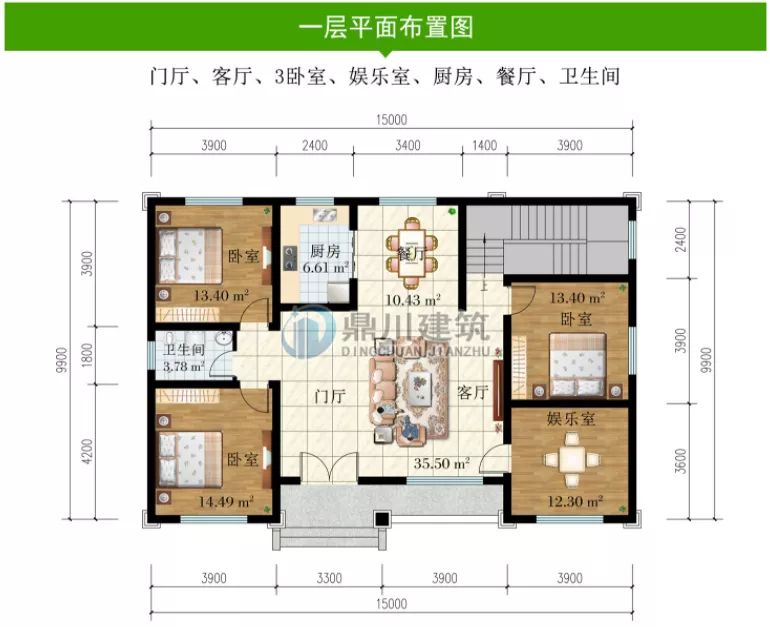 别墅|2022年回农村养老，最新5套一层别墅图纸，总有一套适合你