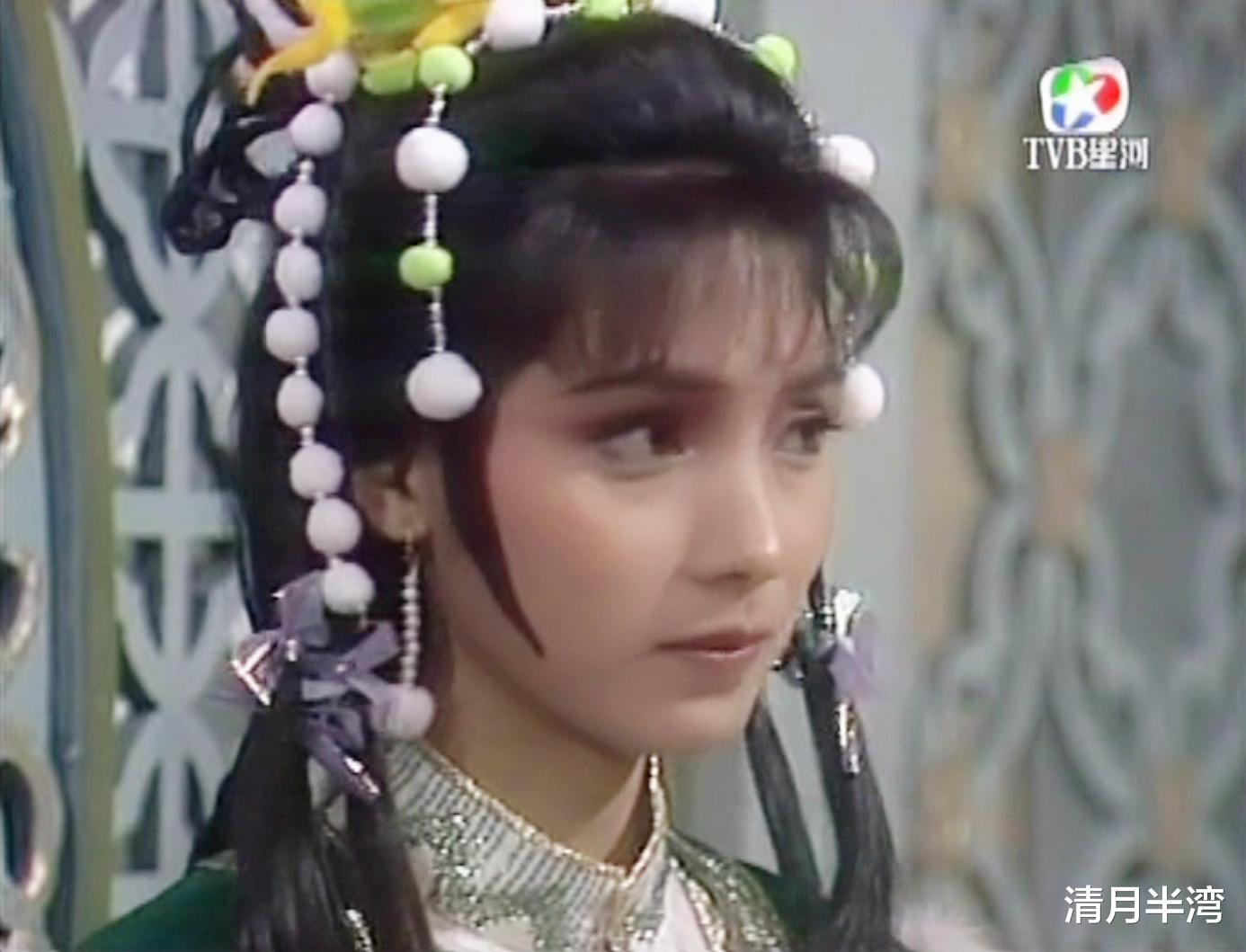 黄圣依|TVB武侠剧里的10位异域美人，自带妩媚和灵气，一颦一笑风情万种