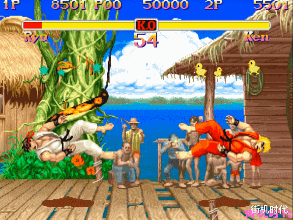街头霸王2|经典游戏《街头霸王2》人为BUG，当年就靠这一招骗老板赔币
