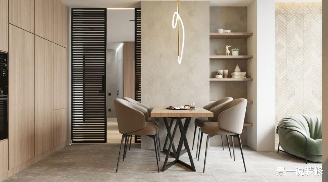 |男主送女友80㎡婚房，客厅坚持不贴瓷砖，卫生间自己设计，好高级