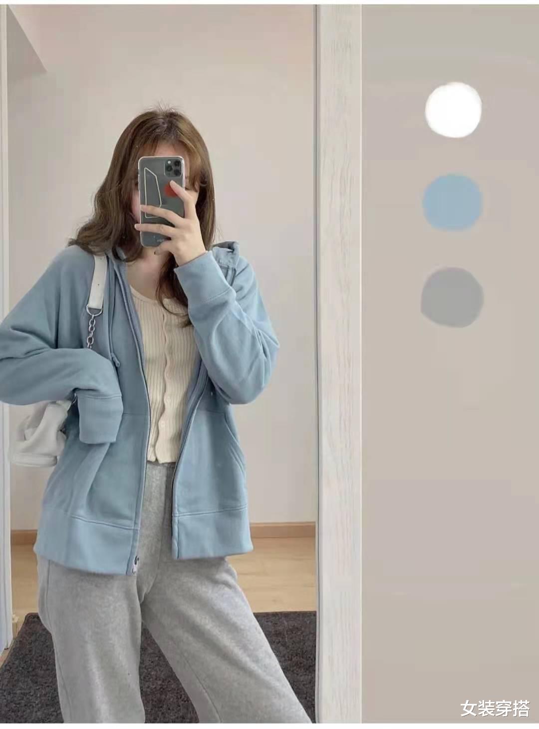 女装穿搭|卫衣外套怎么搭配裤子好看