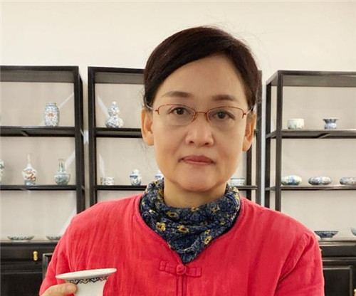 |御尚瓷器丨涂杏花 一代才女 青花圣手 斗彩传承人