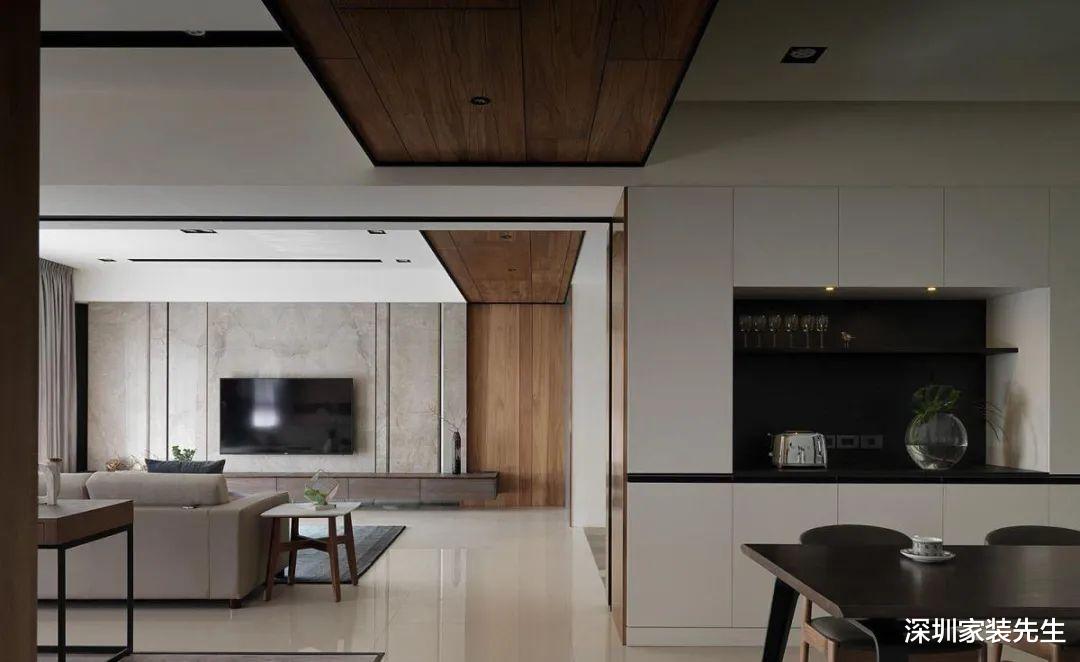 露营|160㎡大户型,简约现代风,搭配木色家居,自然温馨让人喜爱!