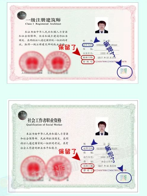 宿舍|专业技术职业资格证书究竟长什么样？附新版证书样式