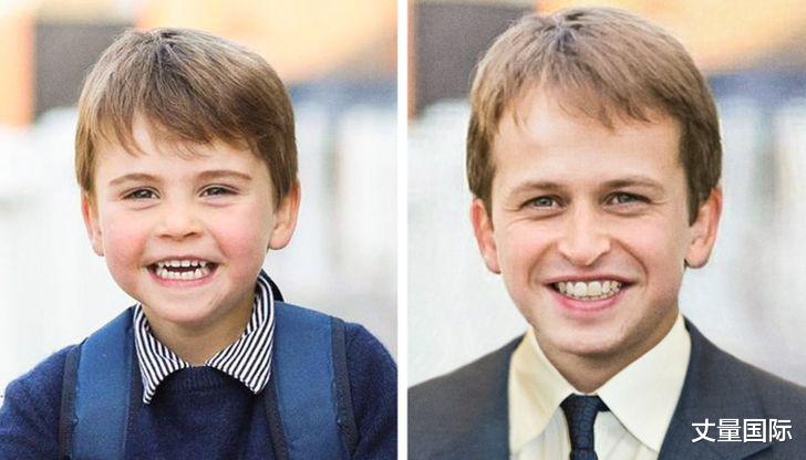 长大后|网友模拟出“皇室宝宝长大后的模样”，乔治小王子变身迷你版威廉