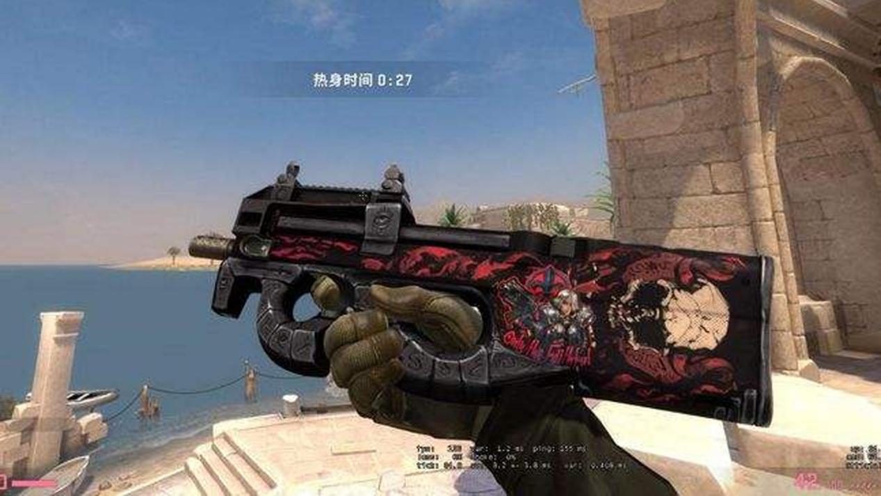 狙击手|CSGO：没经济就用鸟狙沙鹰？不如先来一把P90