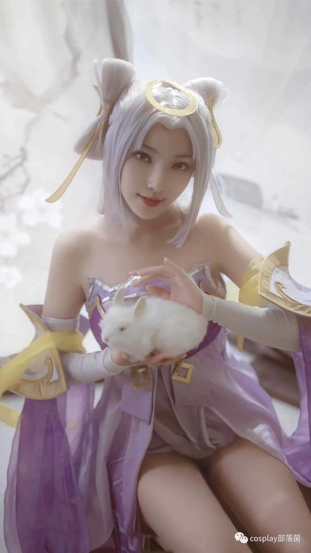 古剑奇谭网络版|cos：王者荣耀嫦娥cos正片@米粒，夜晚的太阳，保护属于他的人