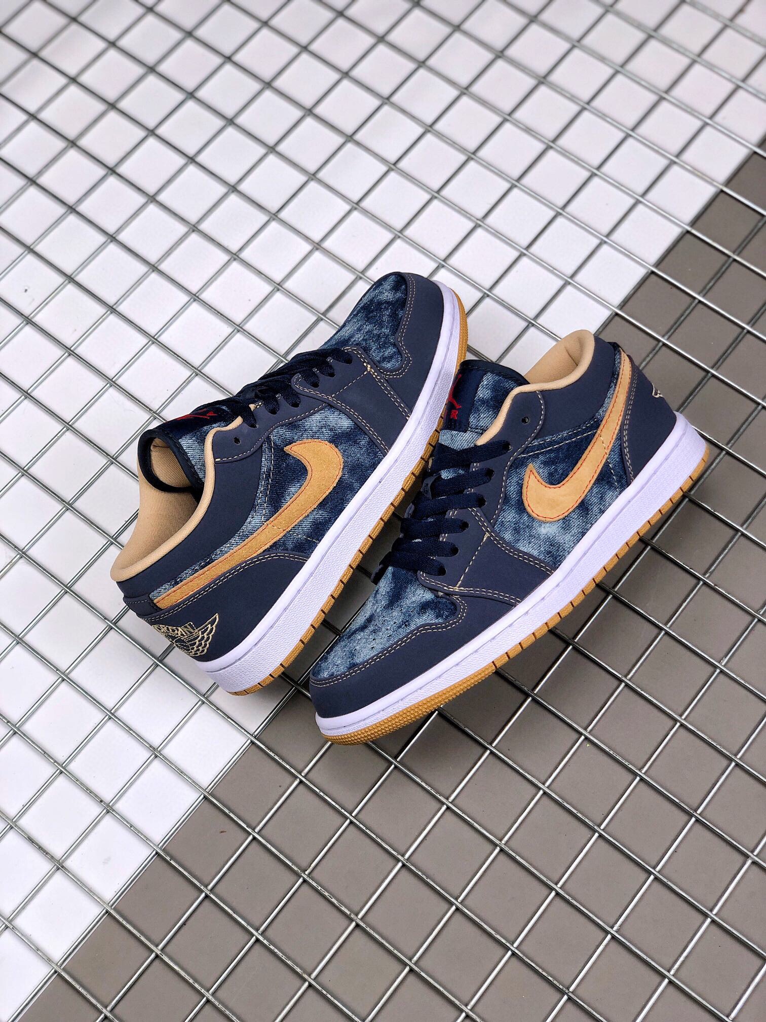 莆田鞋匠|Air Jordan 1 Low 水洗丹宁