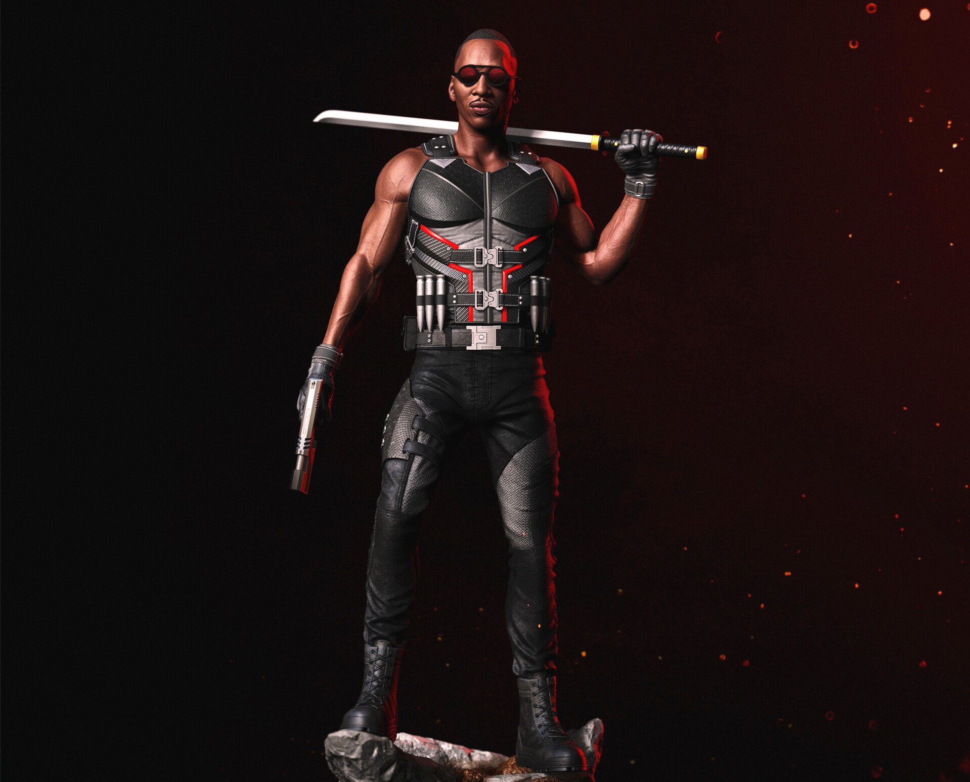 漫威|新版《刀锋战士》曝故事梗概，半人半吸血鬼，猎杀各种怪物