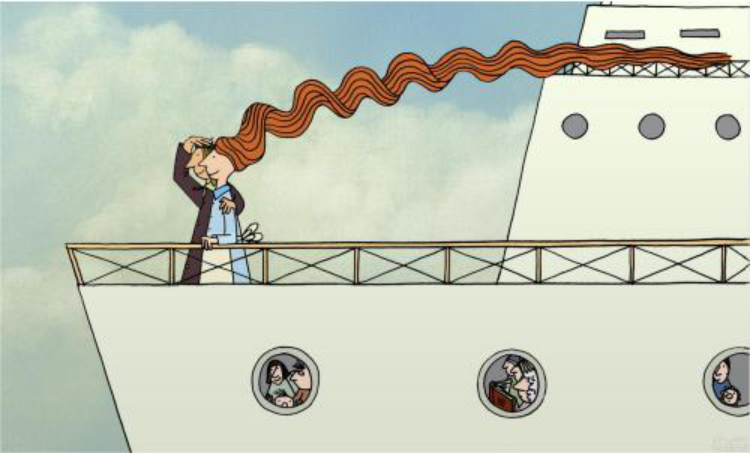 欣阿霞讲 了遵守爱情的约定，女子20年没剪头发，每天要7个人帮她梳头