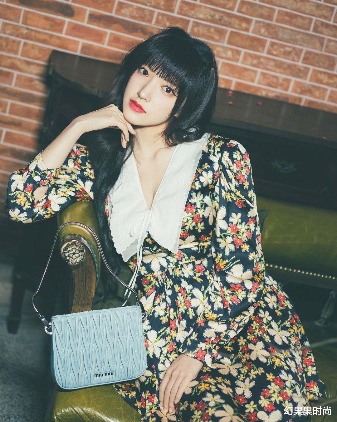 幻果果时尚|《你微笑时很美》程潇高甜私服穿搭！满满的甜美少女风格