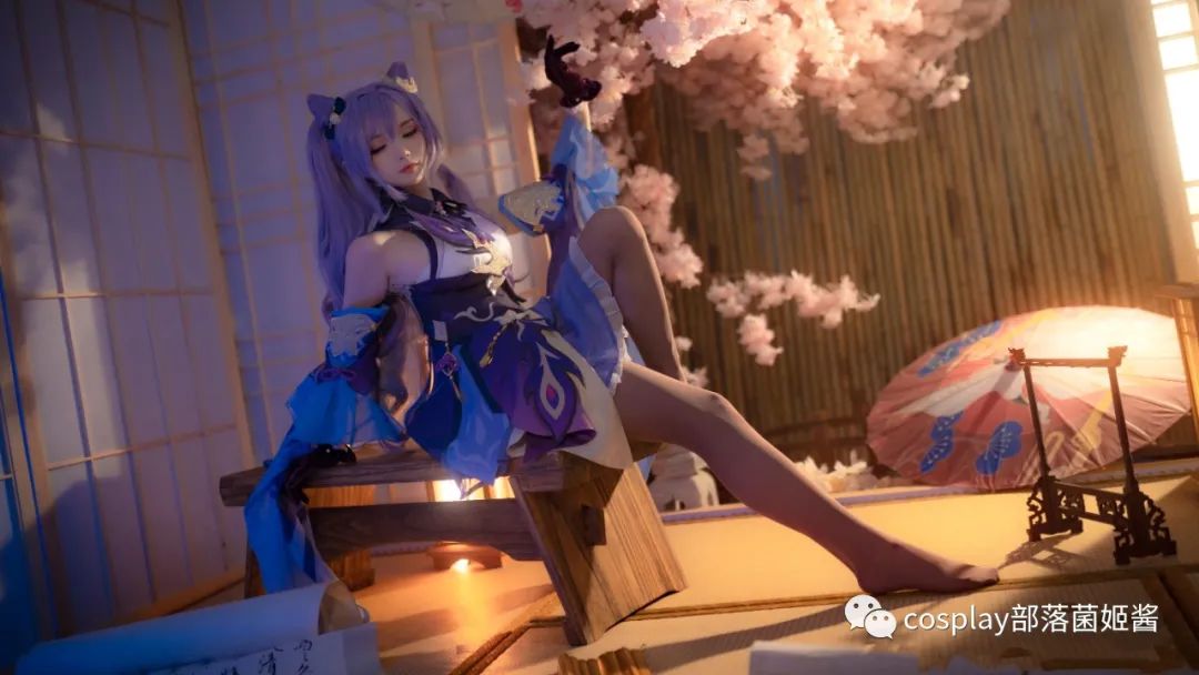 迪丽热巴|cos：原神刻晴cos正片@元宵