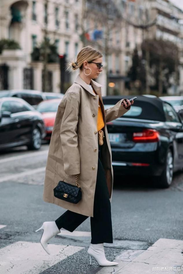 时尚搭配师瓜瓜 放弃你的小白鞋吧！今年这“3双”正流行，显高时髦，搭风衣真美