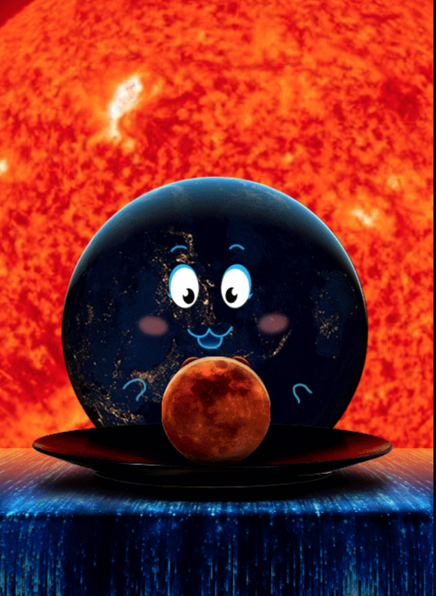 月食|19日将上演天狗食月天象，17时03分迎来食甚