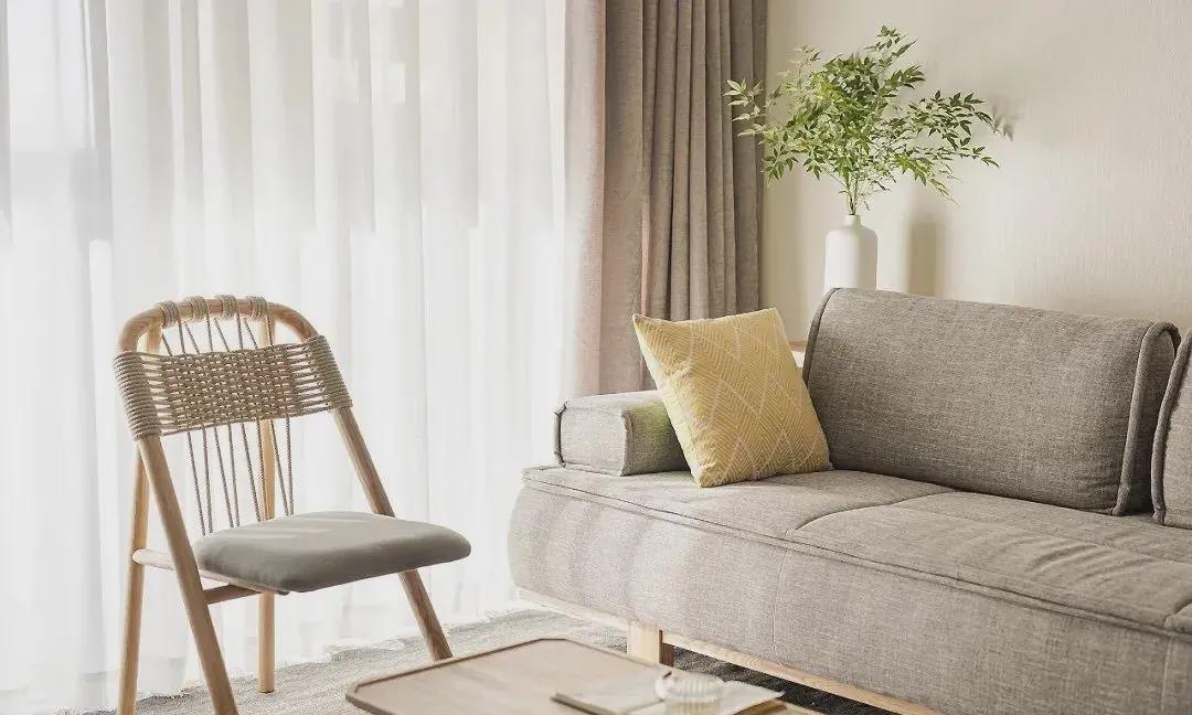 小三|95㎡小三室装修，自然朴实，通透显大的技巧在这里