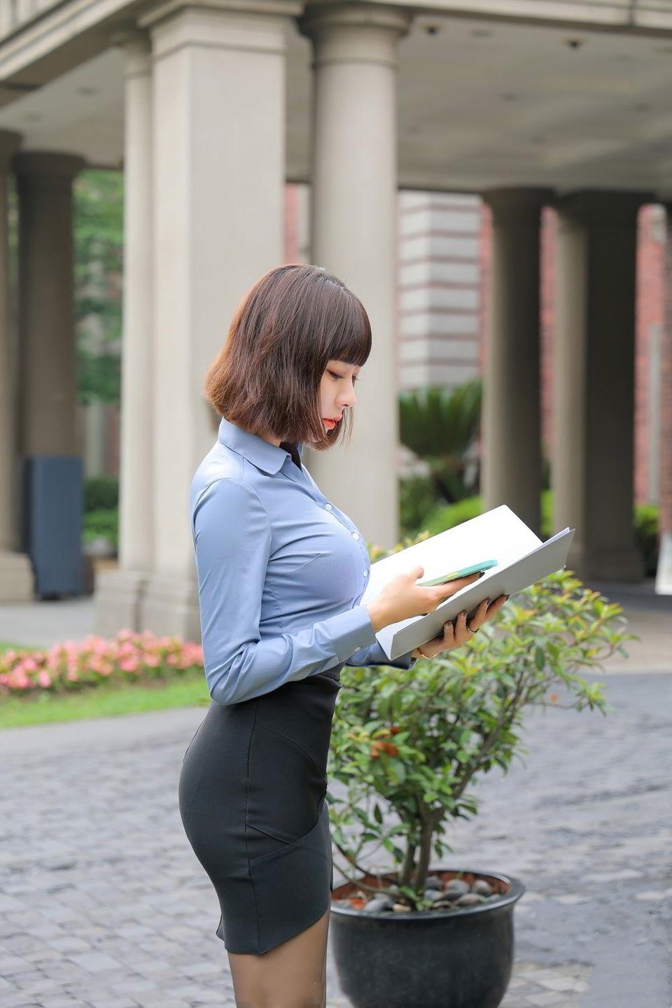 槑尛槑|时尚美女职业穿搭之二