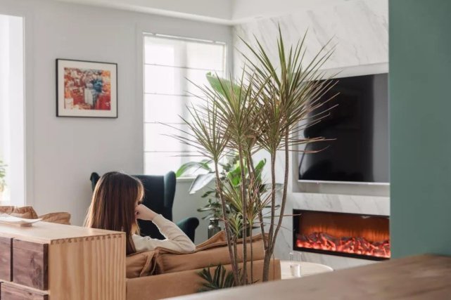 89平现代风二居室,整个空间充满时尚清新气质