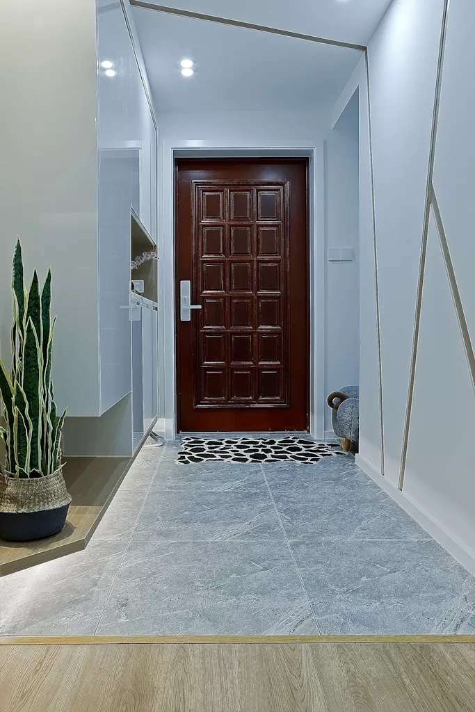 |晒晒我的新家,朋友都说玄关很漂亮,我最满意阳台砌的洗手台!