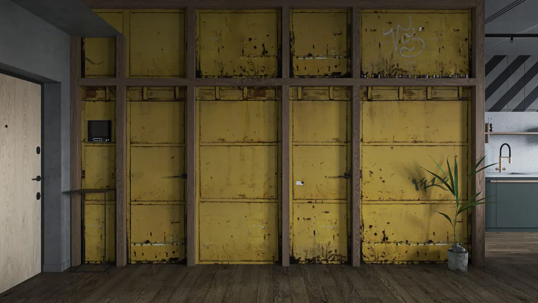 97㎡两居室堪比200㎡，这个高级灰的家，到底能有多酷？