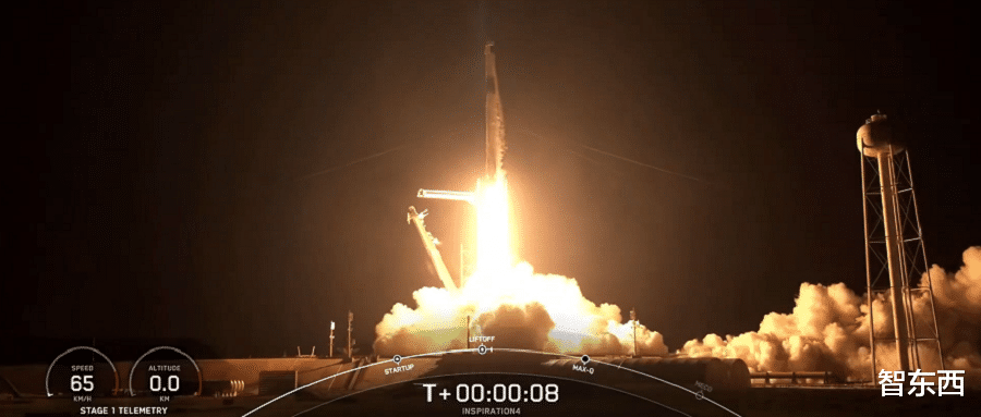 太空 人类首个全平民太空旅行!马斯克送4位乘客去太空玩3天