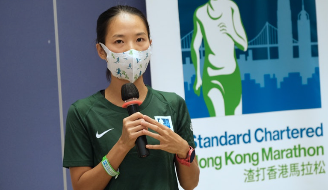 家庭实用说 渣打马拉松2021|程小雅首次跑半马望超越2018年竞步速度