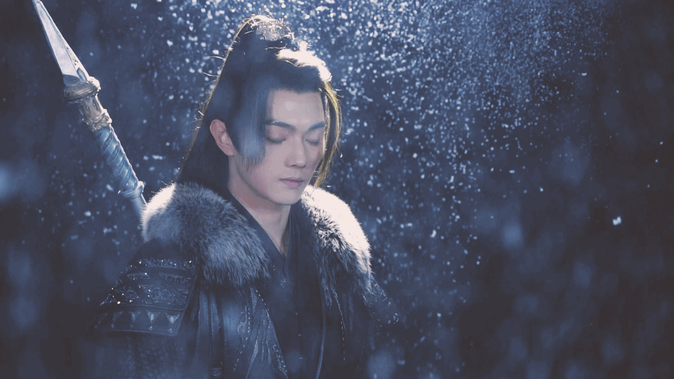 手绘|《雪鹰领主》古装真人版剧照发出，许凯拿枪图真帅，还原度有点高