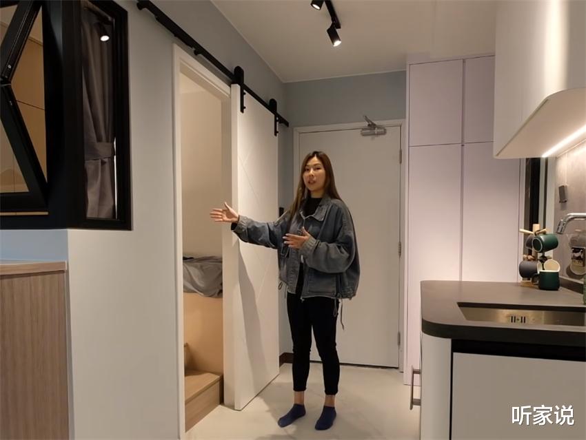 听家说|香港妹子35㎡独居小家：1室1厅改2室，暗卧开窗变明卧，妙啊