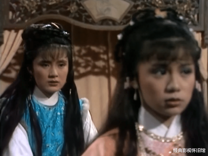 黄蓉|83版射雕：黄蓉与华筝正面交锋，这场爱情争夺战，自信就赢了一半
