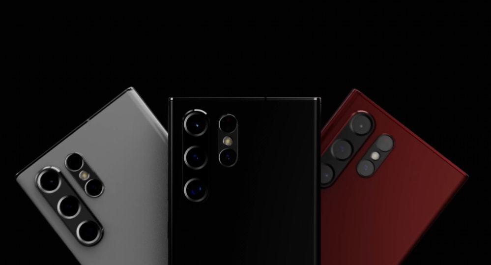 情微说 三星S22UItra渲染图：触控笔+1亿像素+M12屏幕，是机皇应有的样子