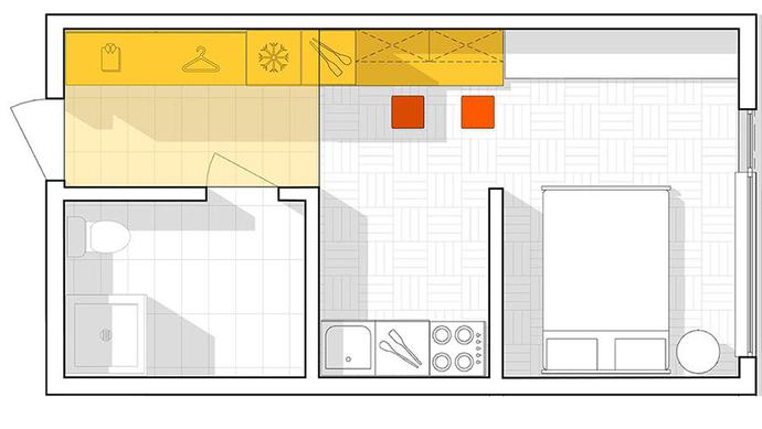 情侣|90情侣的28㎡小家，小却温馨，简单舒适，是一个不错的选择