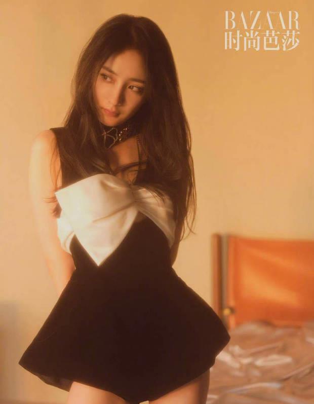 杨幂|杨幂最新写真曝光，大长腿尽显好身材，女人味十足