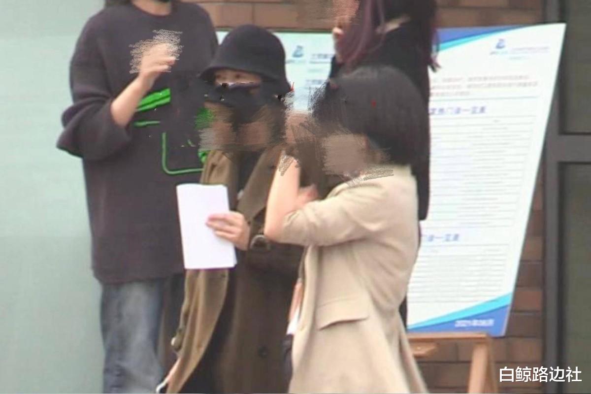 李子柒|42岁高圆圆怀二胎？手拿单子现身妇儿医院，衣着宽松下台阶被搀扶