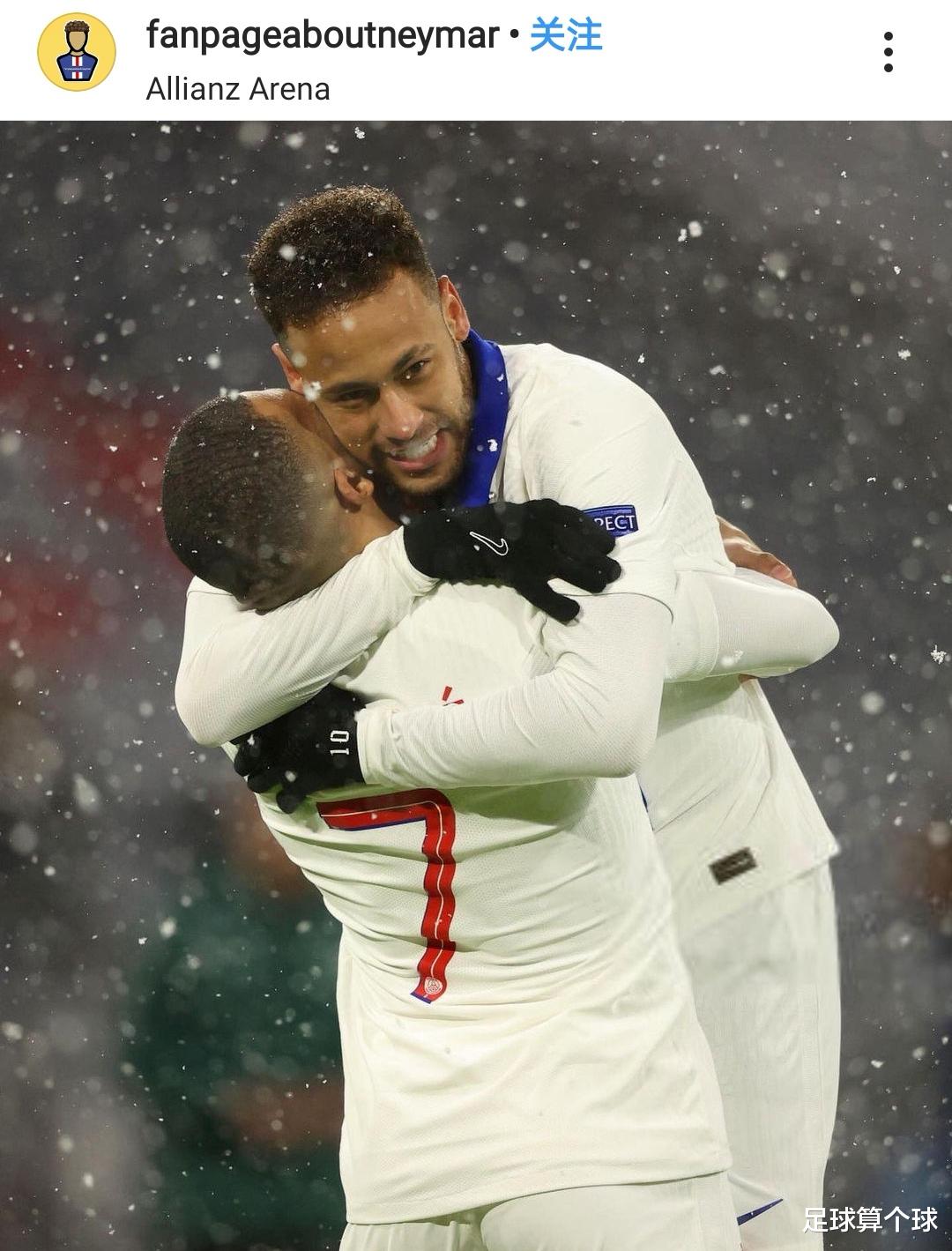 欧冠|3-2！赛前一幕：姆巴佩目光坚毅，内马尔低着头伸开手不停祈祷