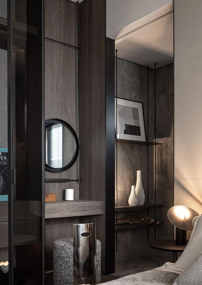 设计师|大学老师的105㎡新家，光是一个客厅就迷住了我，这才叫高级感