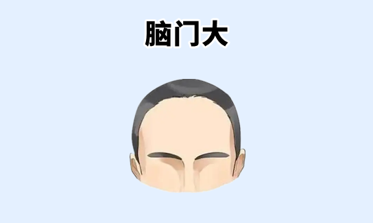 中国易经风水 俗语说:脑门长得大,做官一定大;眉毛长得宽,事业一定走的远!