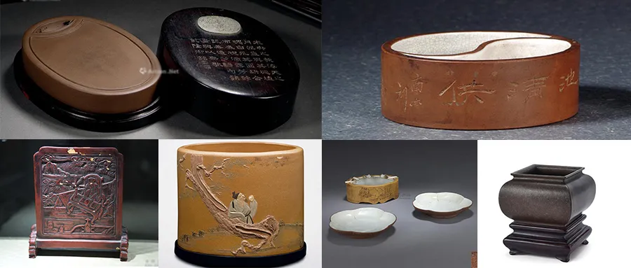 紫砂|紫砂居然还能玩出多种花样!紫砂文具你见过吗?