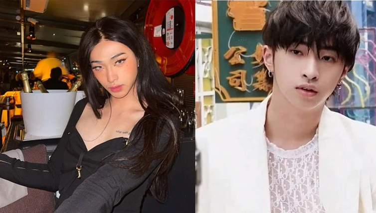 |哈林19岁儿子穿女装过圣诞，被喊“正妹”后用英文回应：我爱你