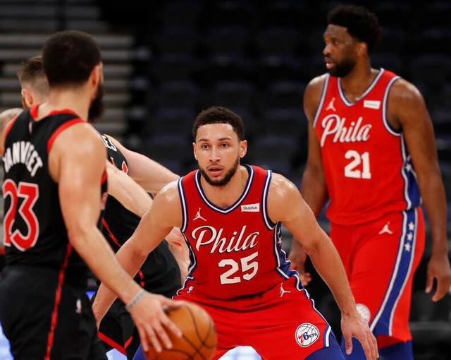 76人隊(duì)|爆冷！4虎將轟73+23，逆轉(zhuǎn)東部第1！3巨頭66分飲恨！籃網(wǎng)坐享漁利