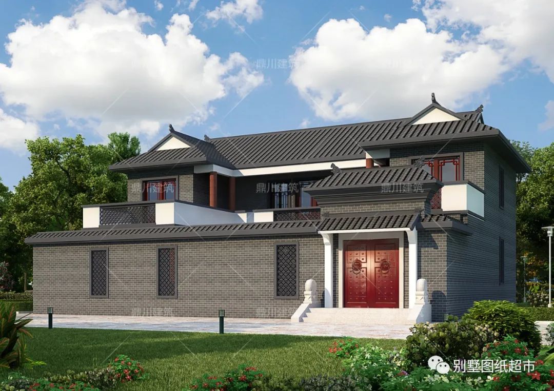 9款大美中式合院,每1㎡都惊艳到骨子里,引领2022年建房新风潮