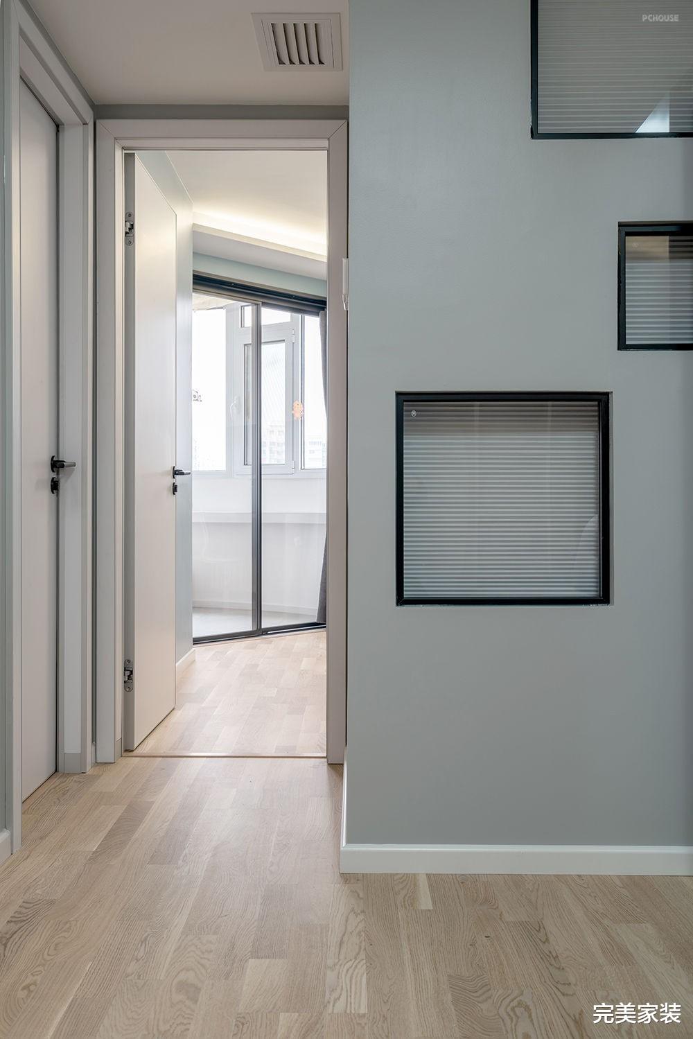 50平方米变身大两居，采光通风超级好，满足一家三口人的生活需求